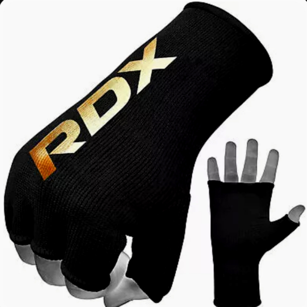 NEW RDX Black and Gold Hand Wraps -New